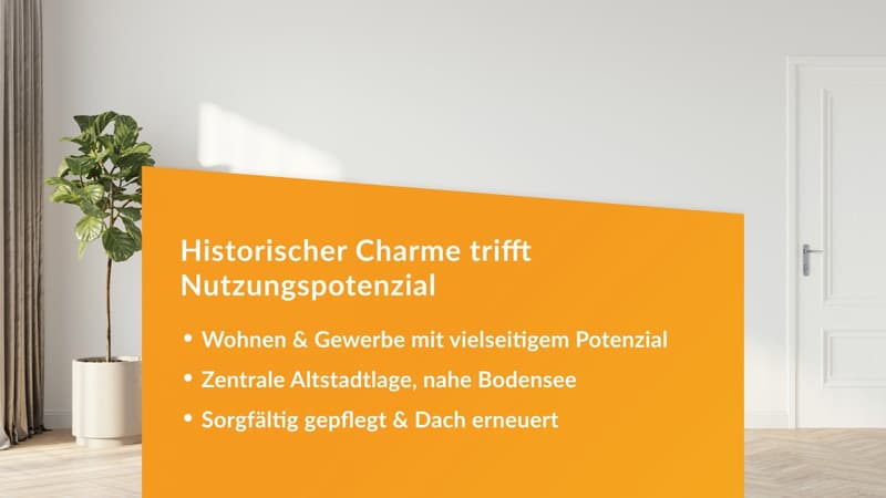 Historischer Charme trifft Nutzungspotenzial