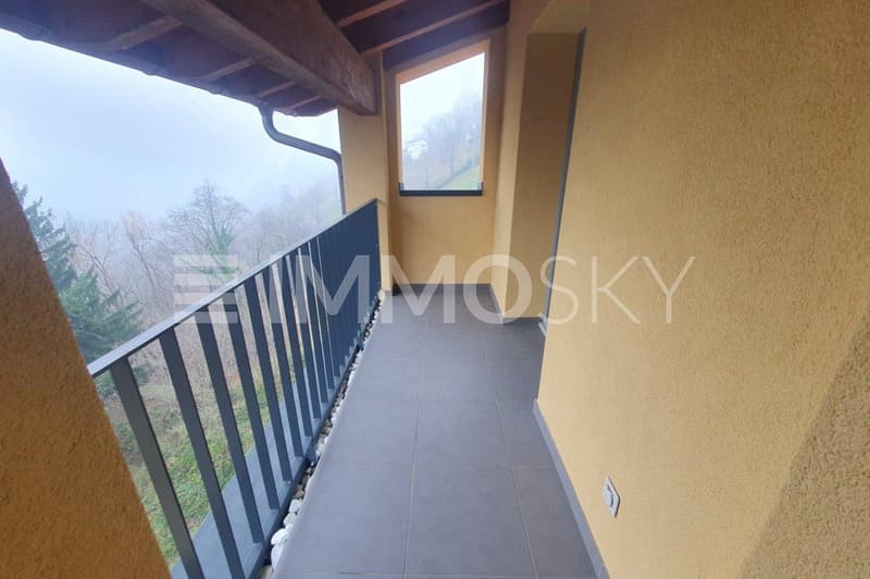Vista panoramica dal balcone