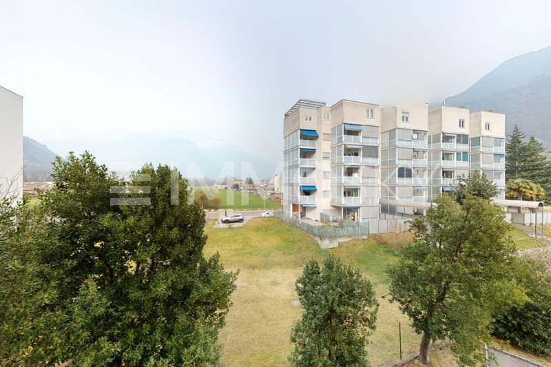 Vista dal balcone