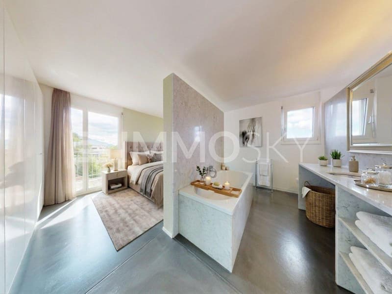 Belle chambre parentale avec salle d'eau privative