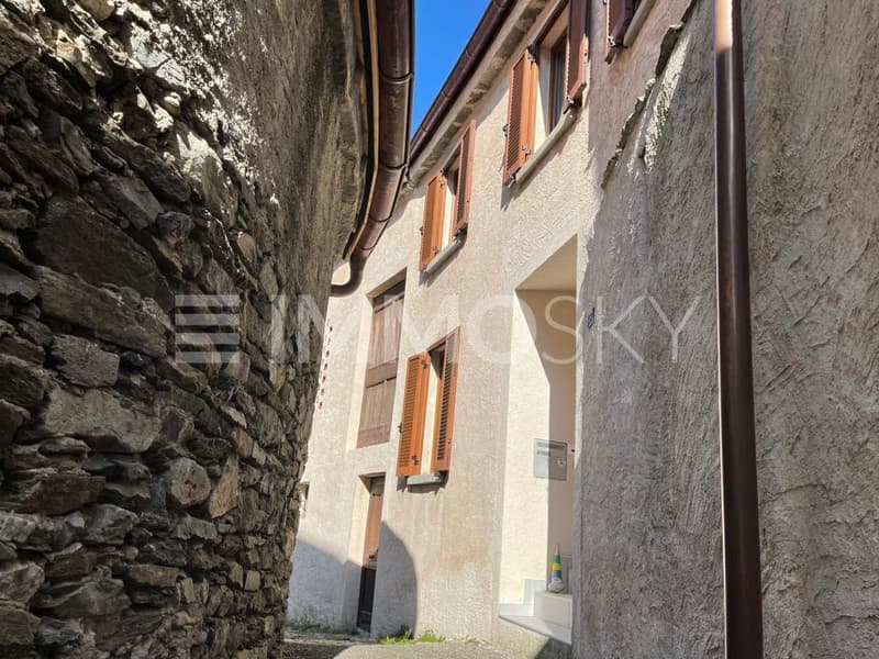 Entrata principale lato vicolo