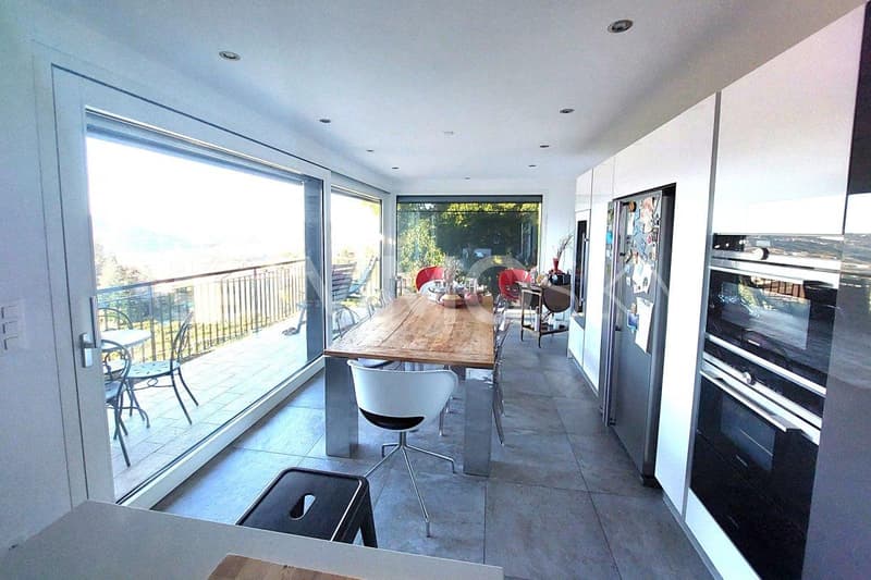 Cucina con vista