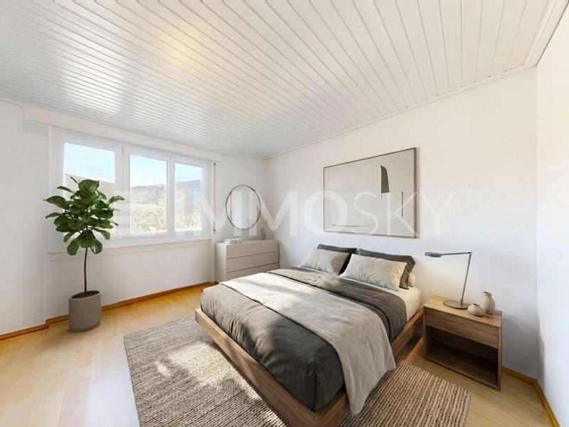 Chambre lumineuse - Home Staging