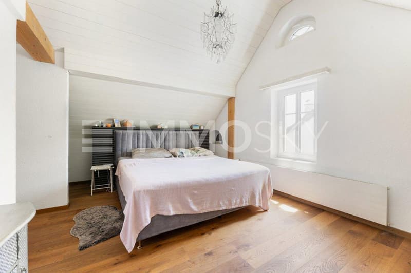 Helles Schlafzimmer mit Wohlfühlambiente