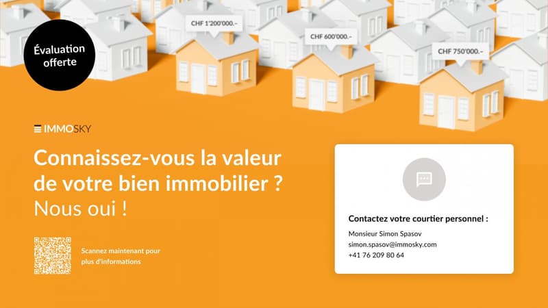 Connaissez-vous la valeur de votre bien immobilier ? Nous oui !