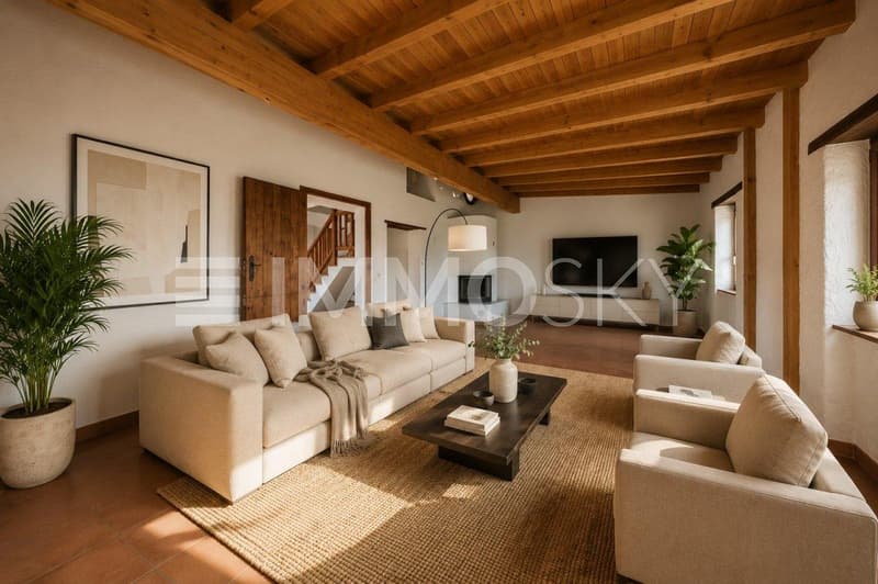 Salon spacieux - Home Staging