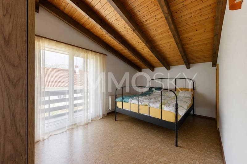 Appartement indépendant - Chambre mansardée