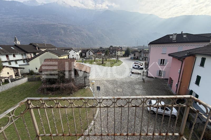 Vista esterna del nucleo di Preonzo