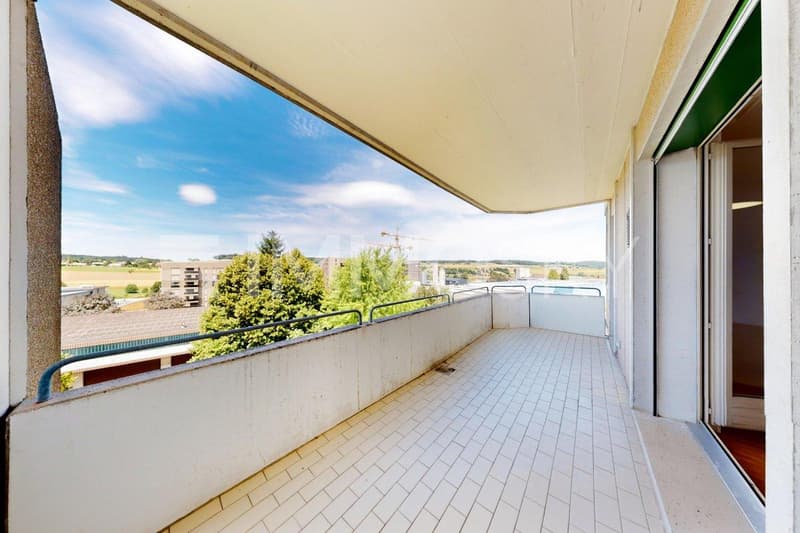 Balcon d environ 11 m2