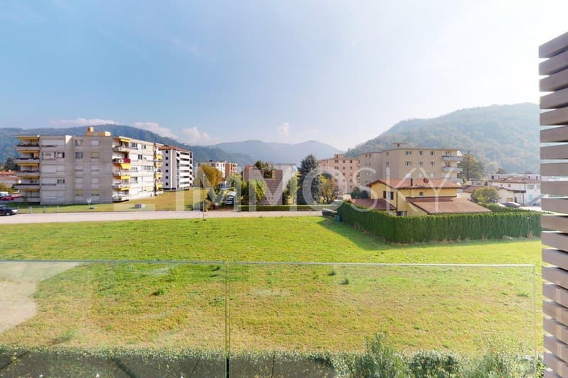 Vista dal balcone