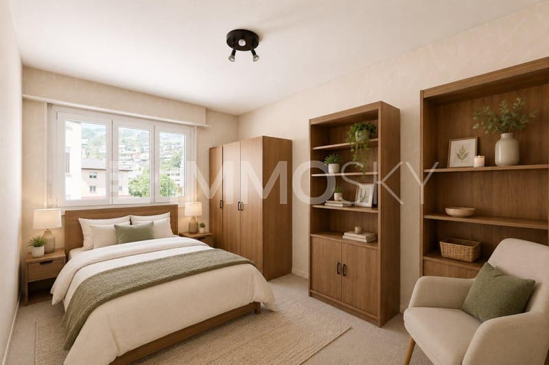Spacieuse chambre enfant 1 - Home Staging