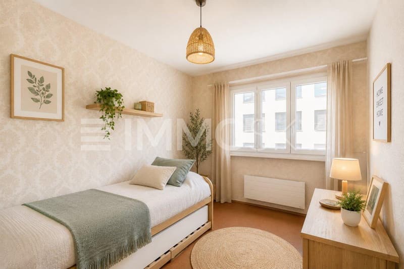 Spacieuse chambre enfant 2 - Home Staging