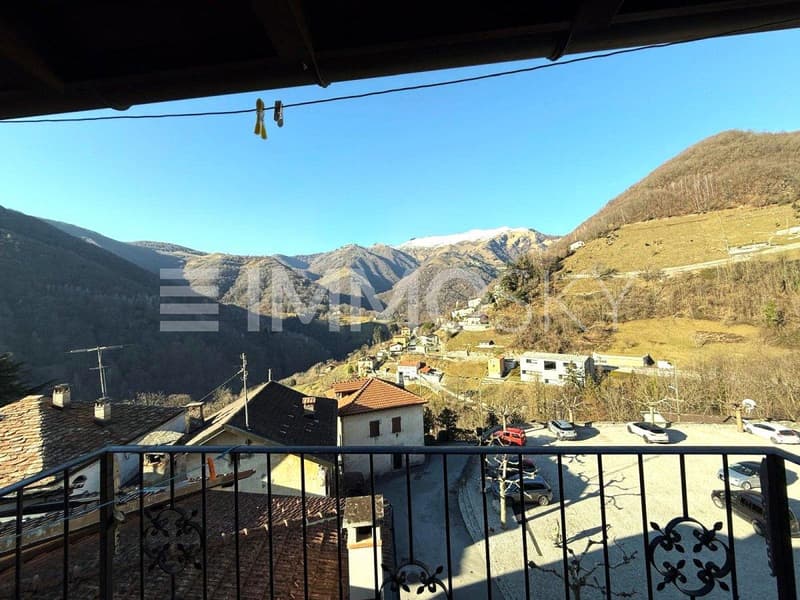 Vista da uno dei balconi
