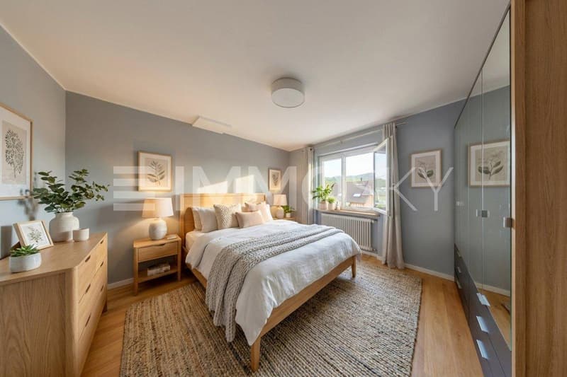 Chambre parentale spacieuse - HOMESTAGING