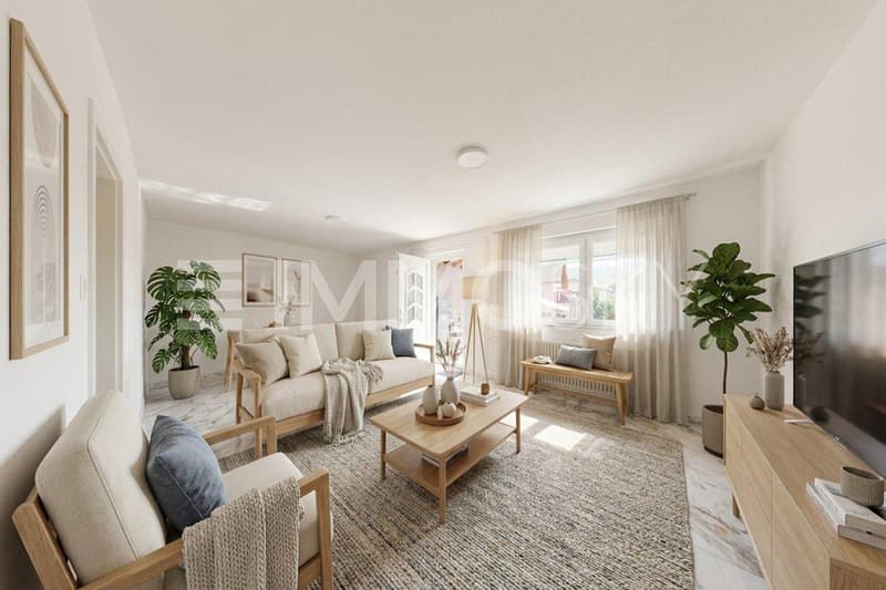 Spacieux séjour - HOMESTAGING