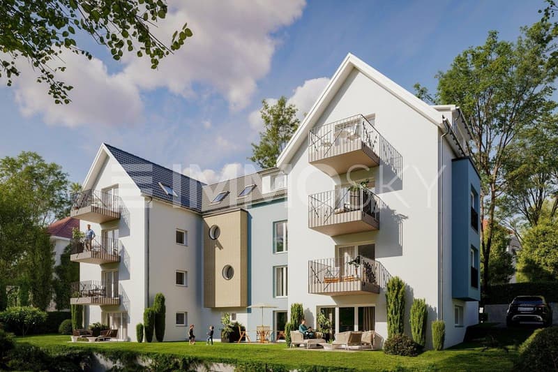 Wohnen im Grünen mit urbanem Komfort eine attraktive Neubauadresse mit besonderem Charme
