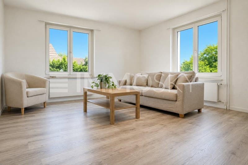 Gemütliches Wohnzimmer im 1. OG