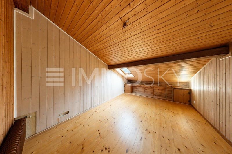 Chambre mansardée