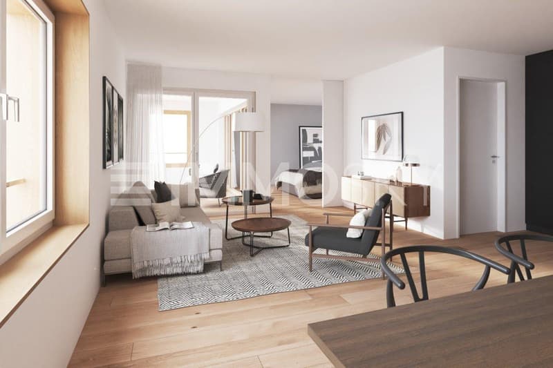 Praktische Einteilung - Wohn- und Esszimmer