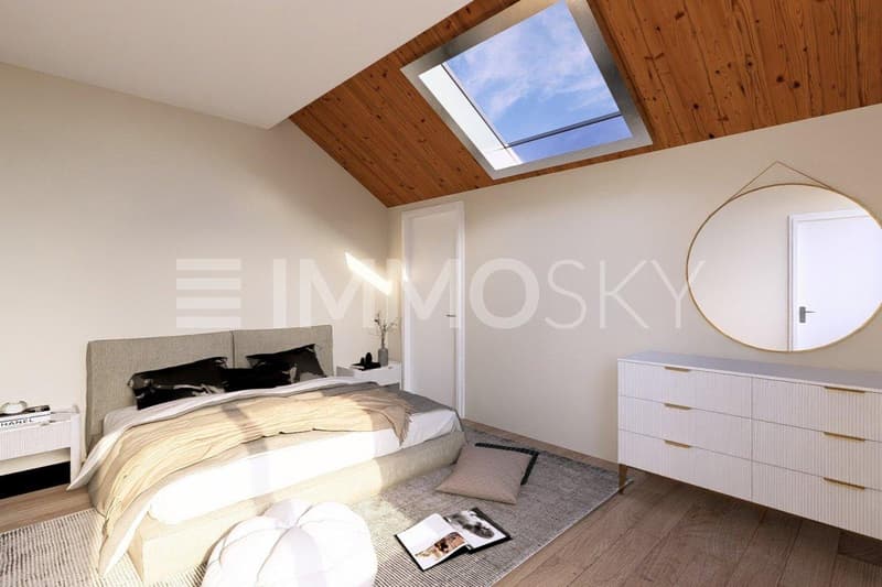 Chambre de 15 m2 donnant sur un dressing