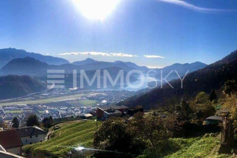 Vista valle e lago