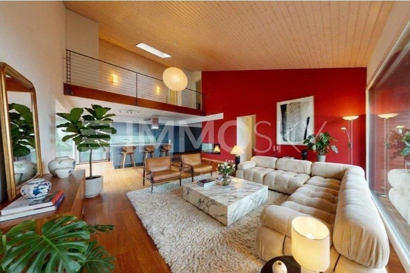 Volume, espace de vie chaleureux (ameublement Home staging)