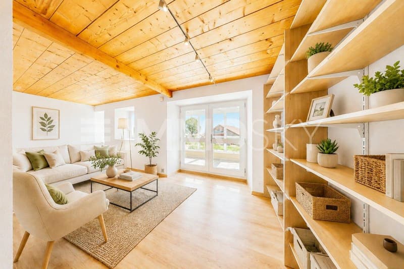 Bel espace lumineux (homestaging)