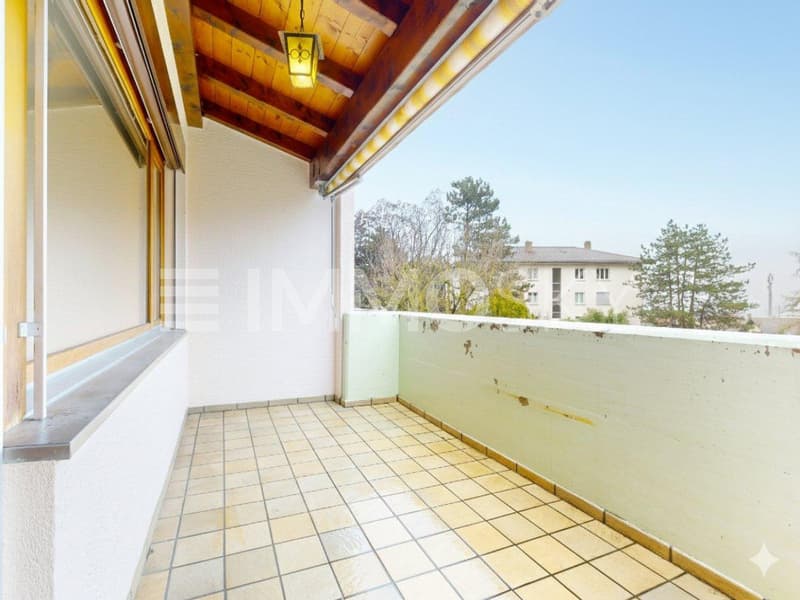 Balcon aménageable
