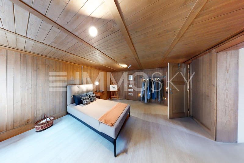 Chambre spacieuse dans le 3.5 pieces