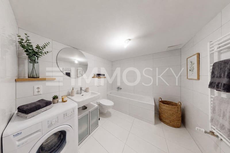 Salle de bain du 4.5 pieces (HOMESTAGING)
