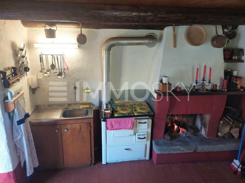 Camino e cucina economica