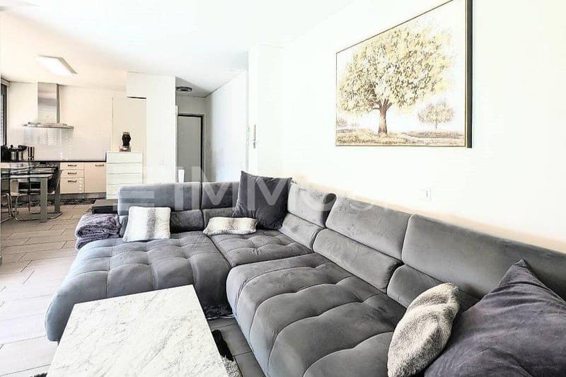 Zona living soleggiata