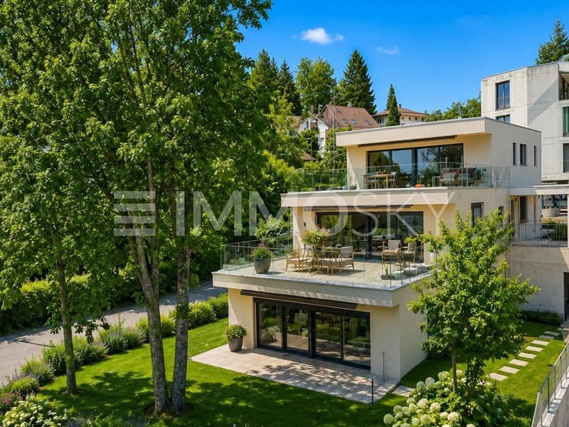 Bâtiment moderne Minergie