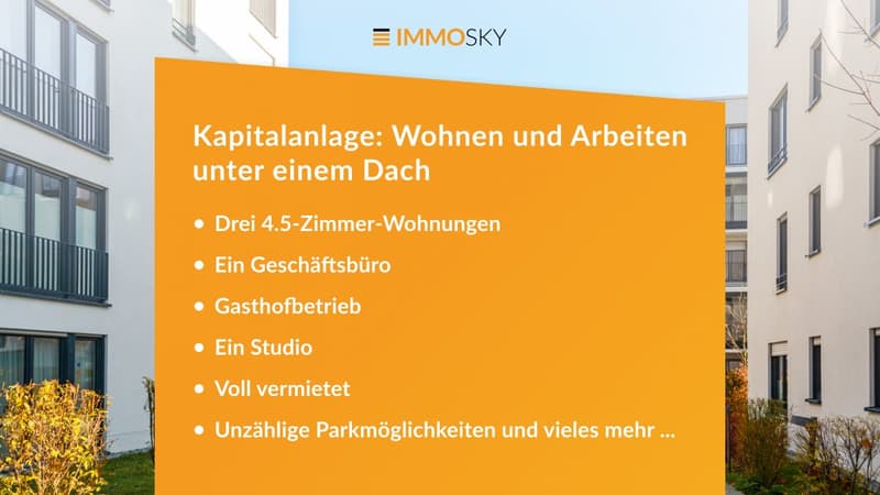 Wohnen und Arbeiten unter einem Dach