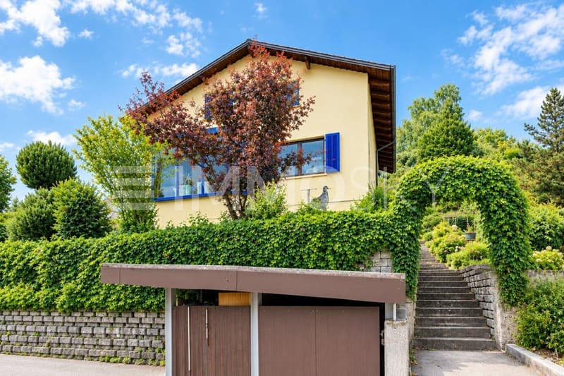 Charmantes Einfamilienhaus in grüner Umgebung