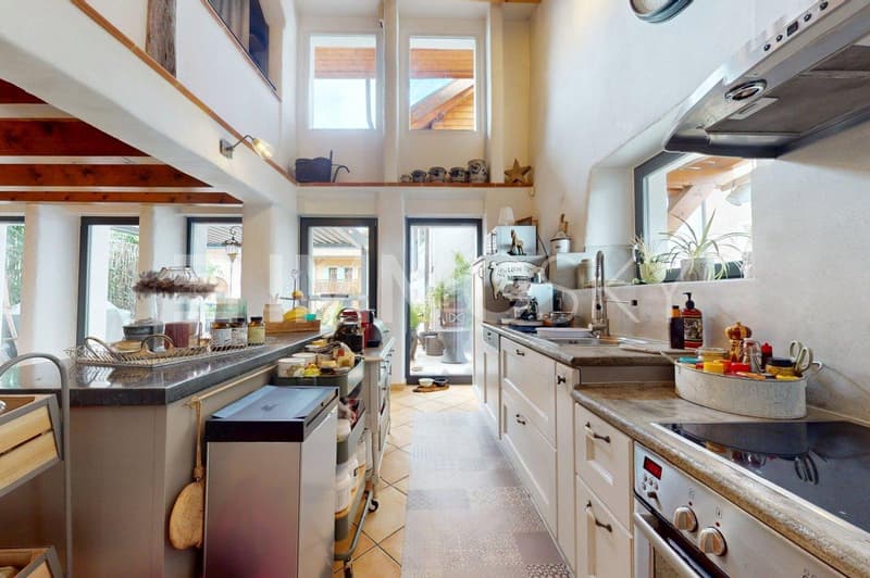 Belle cuisine ouverte
