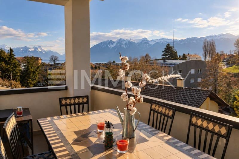 Balcon 4.5 pces rez supérieur