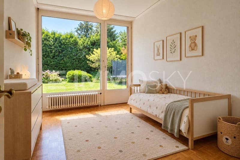 Chambre lumineuse (aménagement IA)