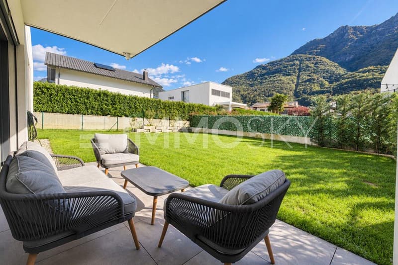 Patio con vista