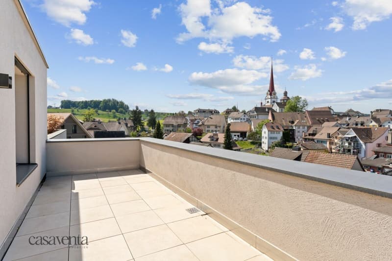 Westterrasse mit Ausblick