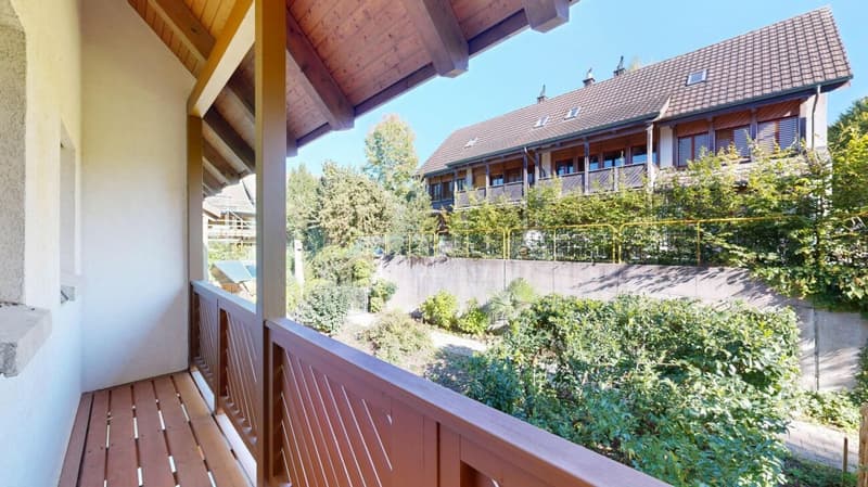 Umlaufender Balkon