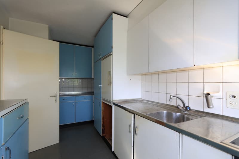 EG => Küche renovationsbedürftig