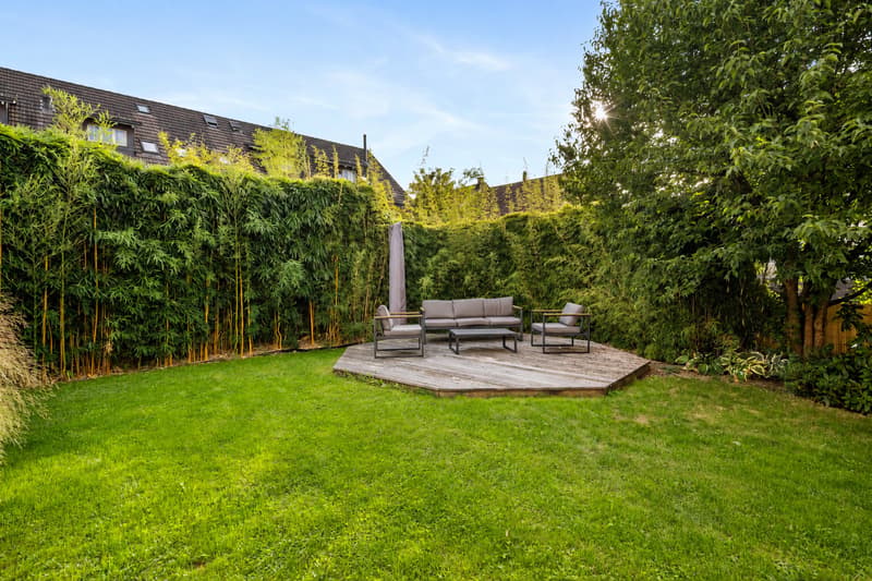 Garten mit Lounge