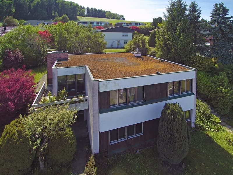 Zu Hause über dem Nebel: Freistehendes 6 ½-Zimmer-Einfamilienhaus (1)