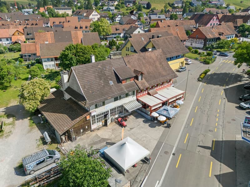 Frohsinn, Rafz: Vermietetes Restaurant im Dorfzentrum (7)