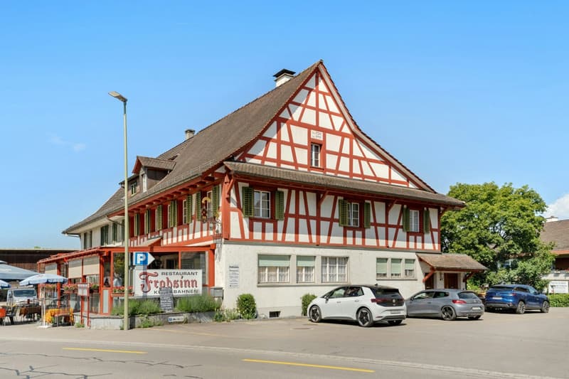 Frohsinn, Rafz: Vermietetes Restaurant im Dorfzentrum (4)