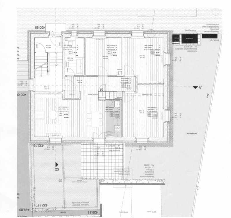 4-Zimmerwohnung in Ländlicher Umgebung und Stadt nah (5)