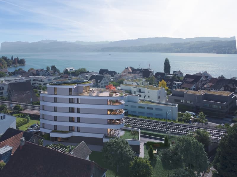 Ansicht Liegenschaft zum See