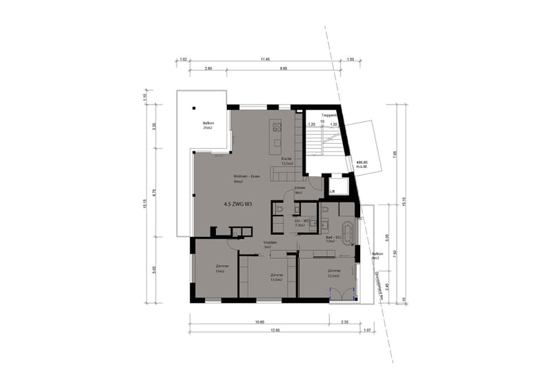 4.5-Zimmer Traumwohnung inkl. 2 UNPP (4)