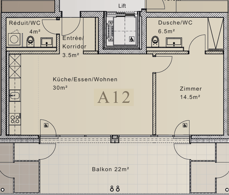 Moderne 2.5-Zimmer-Wohnung an zentraler Lage in Seon (10)
